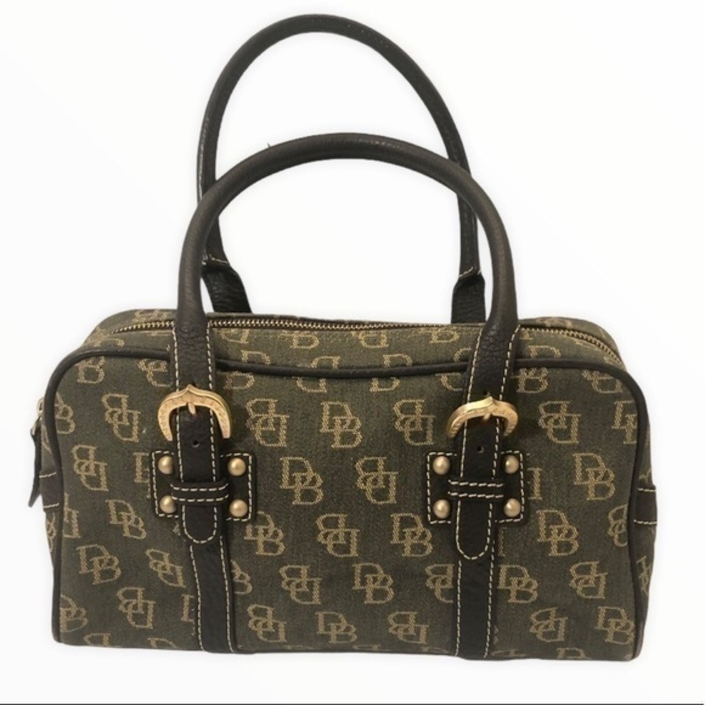 DOONEY and bourke signature mini barrel Boston bag